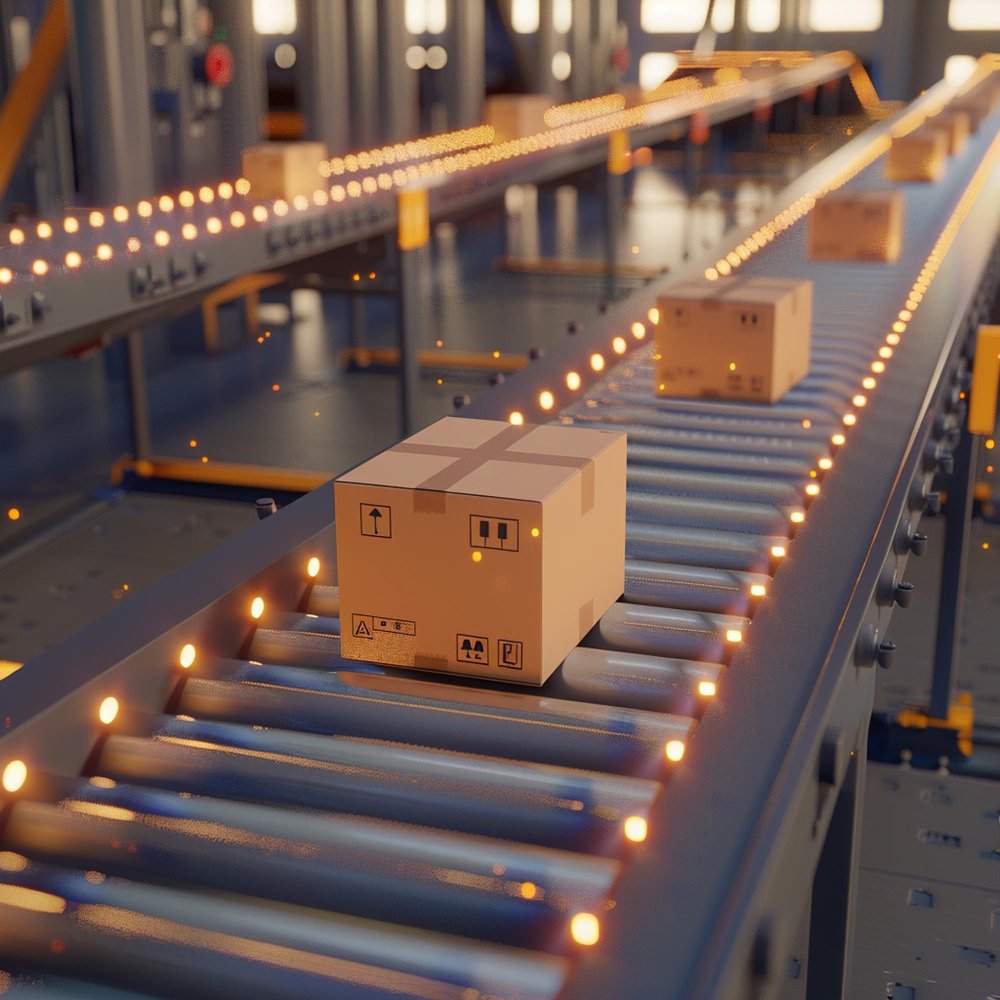 Industrial packaging production