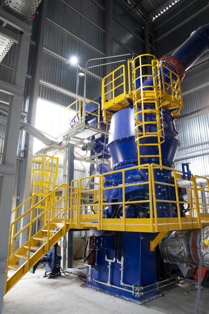 Modern industrial facility