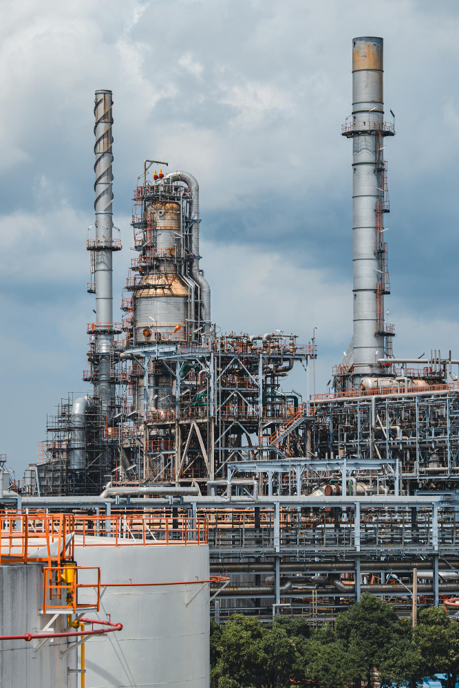 Palm oil refinery