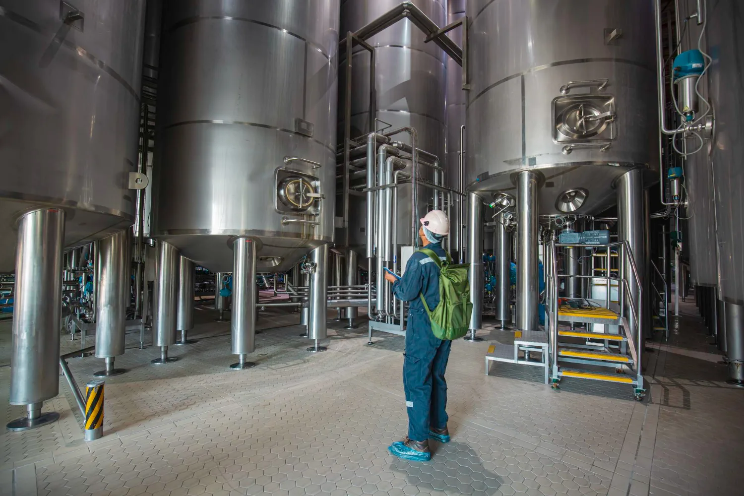 ethanol storage tanks